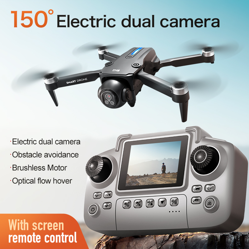 YENI D18 Drone Profesyonel Fot - Drone Gimbal 2 Axis incelemesi ve fiyatı