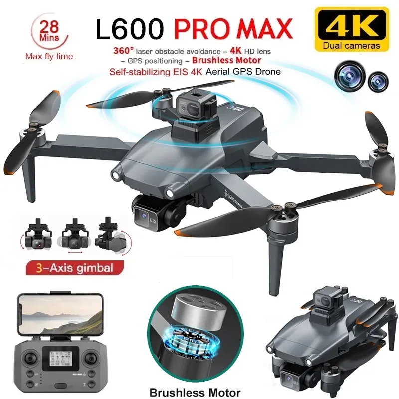 L600 PRO MAX GPS Drone Profesy - Drone Gimbal Case incelemesi ve fiyatı