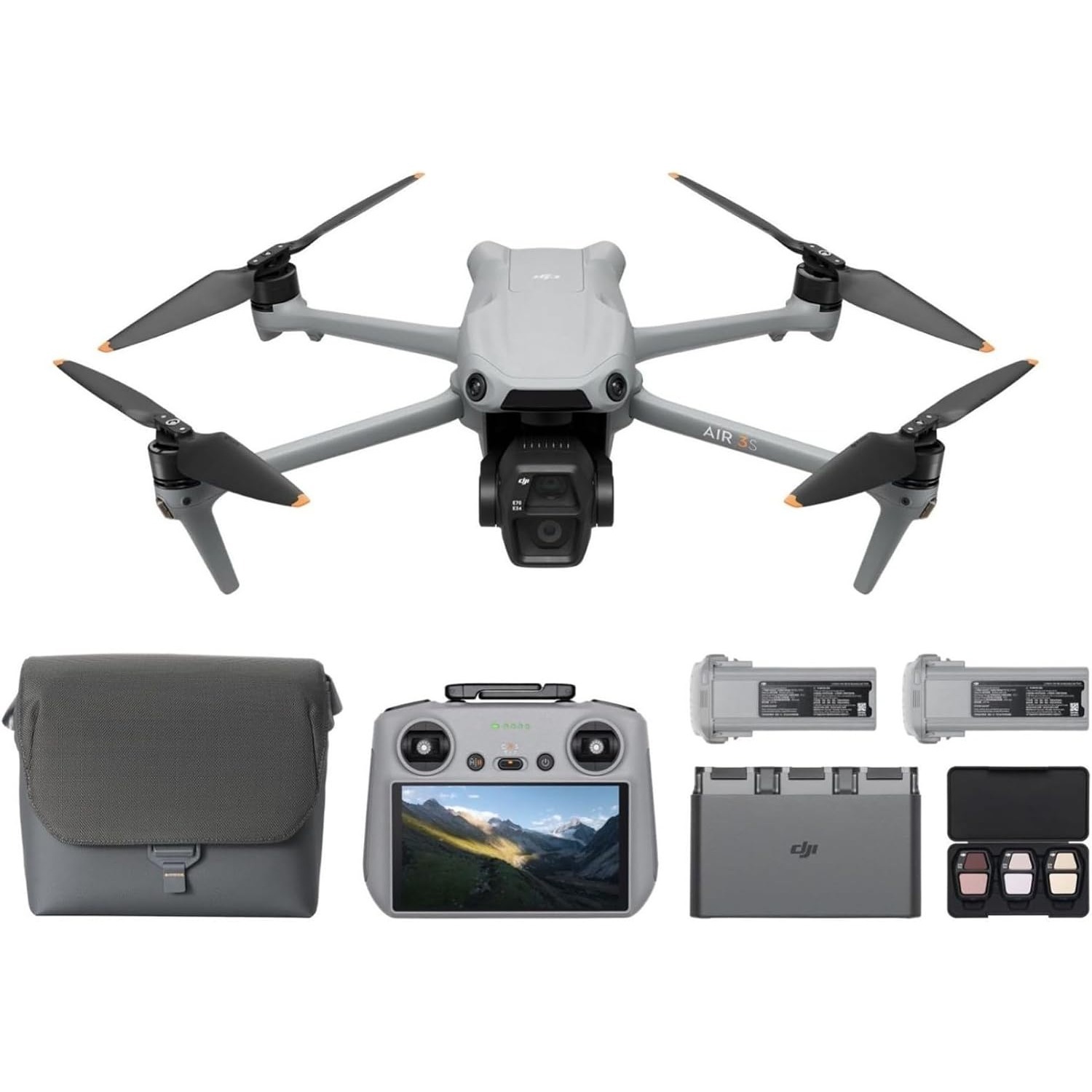 DJI Air 3S Fly More Combo (RC  - Drone Gimbal 2 Axis incelemesi ve fiyatı
