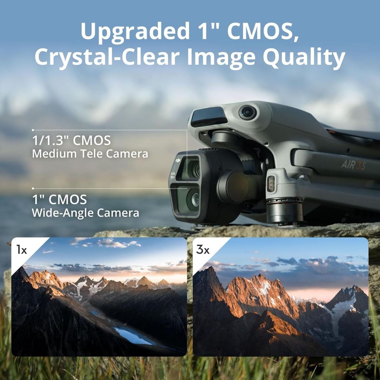 DJI Air 3S Fly More Combo (RC  - Drone Gimbal 2 Axis incelemesi ve fiyatı