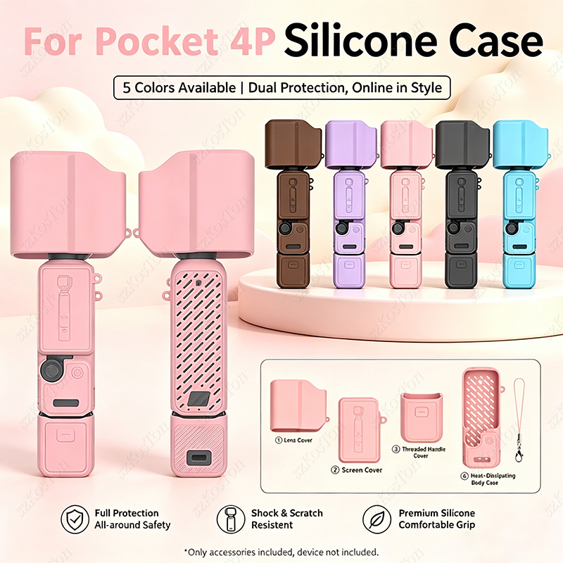 DJI OSMO Pocket 4P için Siliko - Drone Gimbal Case incelemesi ve fiyatı